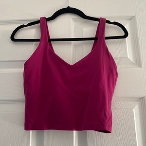 Lululemon align tank magenta 8